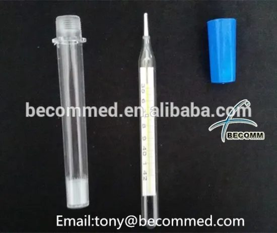 Medical Supply Mercury Glass Thermometer on Alibaba China