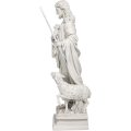 Jesus der gute Hirte -Religionsgartenstatue