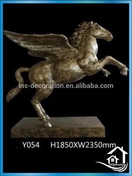 Antique bronze sculpture horse