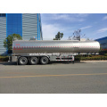 3 Axles 45,000liters Stainless Steel Edible Oil Transport Tank Semi Trailer