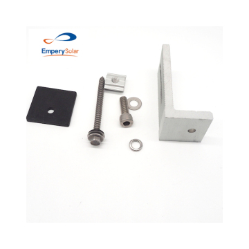 Commercial Wholesale L-Feet Solar Mounting System: PV Panel Brackets for Tin Roofs