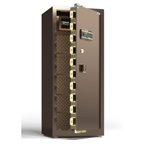 Tiger Safes Classic Series-Brown 180cmの高さの電気ロック