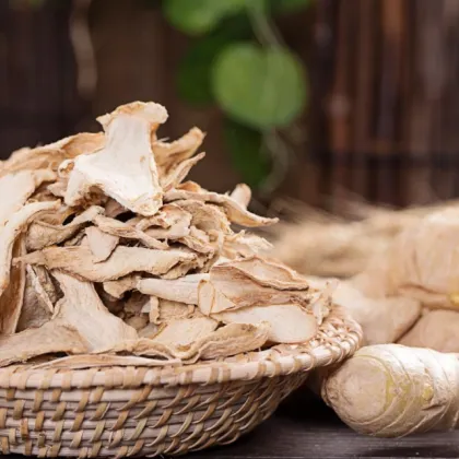 Yunnan dehydrated ginger flakes