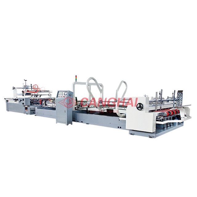 Automatic Paper Folder Gluer machine
