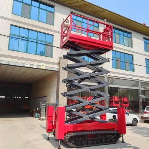 CE 14-16m hydraulic Battery Power Electric Scissor Lift