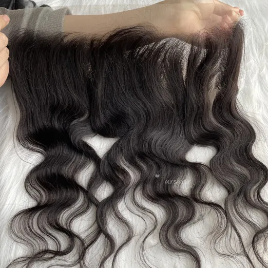 Brazilian Human Hair Straight body curly Lace Closure With Baby Hair Pre Plucked 10-24 inch Remy Hair 360 Lace Frontal Closure