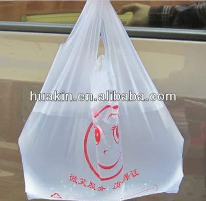 poly t-shirt bags plastic bags