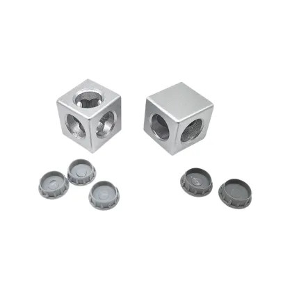 Single-Side Bracket Corner Connectors for Aluminum Extrusion Profile Finger Ball Jointed Boards with Triangle Structure: Enhancing Structural Integrity and Aesthetics