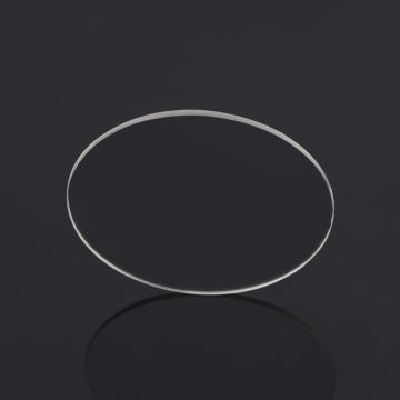 Ống kính thiết bị quang học cửa sổ Canxi Fluoride 75x2mm tùy chỉnh