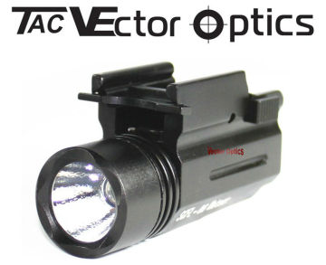 Vector Optics Meteor Tactical Compact Pistol Flashlight 200 Lumen Quick Release