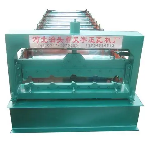 Rolling machine equipment of roof tile wall tilefor roof wall cladding