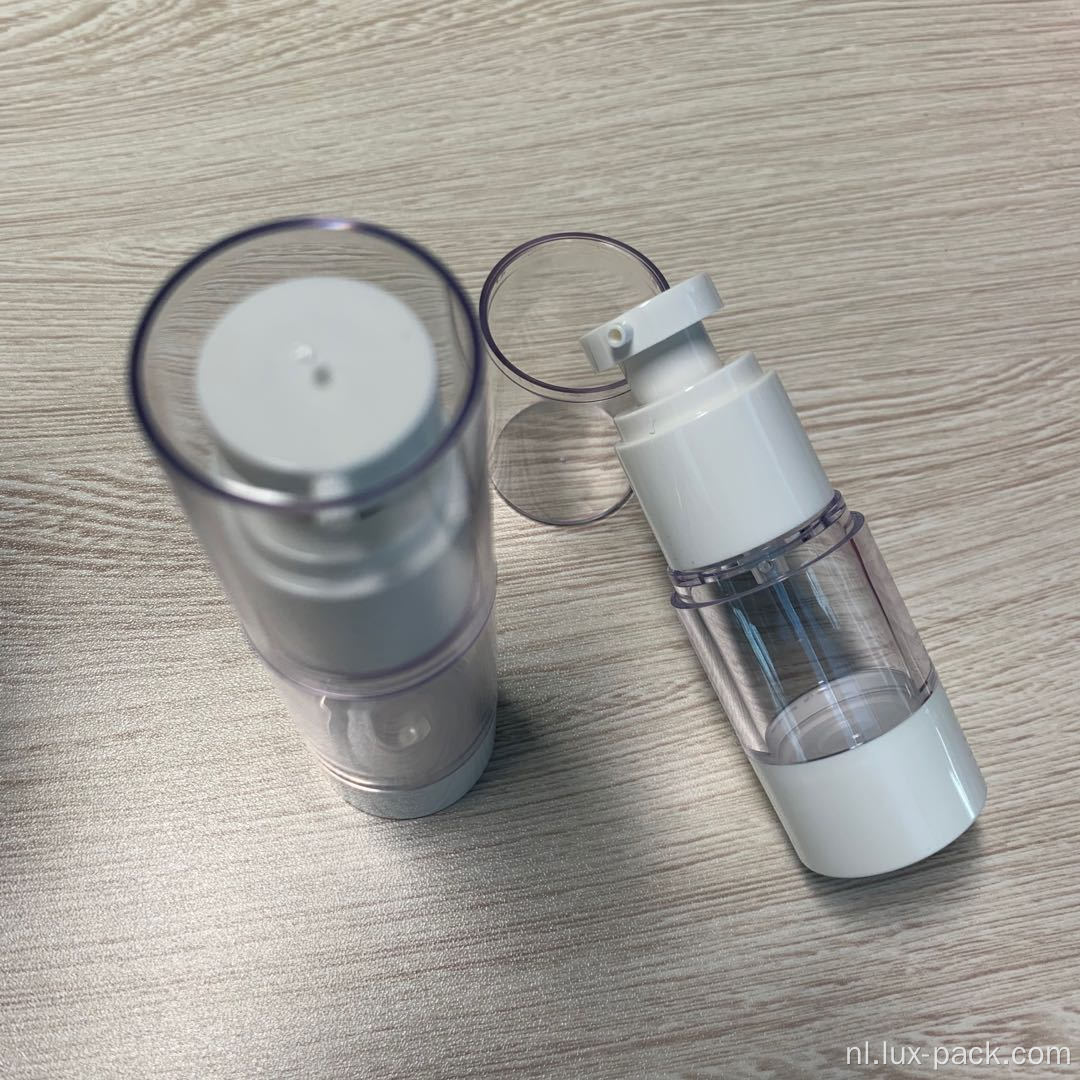 Airless pompspray crème fles cosmetische lotionpomp