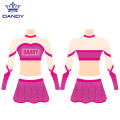 Dandy custom competition cheerleader style top skirtt cheerleading uniform youth cheer uniforms