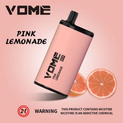 vome box 7500 퍼프 일회용 건강 vape, 16 개의 맛 및 4 개의 니 코틴 강도 사용 가능