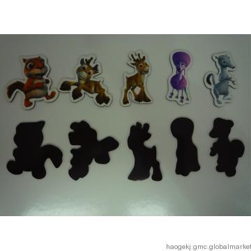 customized pvc fridge magnet