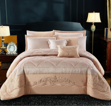 Embroidery homeuse bedding comforter luxury bedding sets