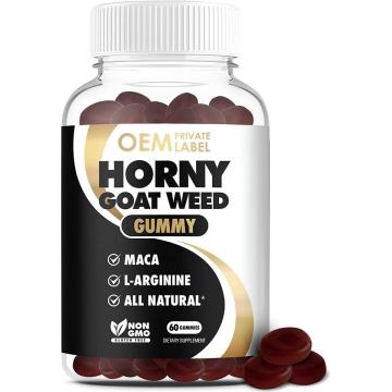 Herbal Supplement Energy Support Horny Goat Weed Gummies