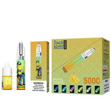 Randm Dazzle 5000 şarj edilebilir tek kullanımlık vape