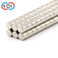 Nickle plating small cylinder neodymium magnet