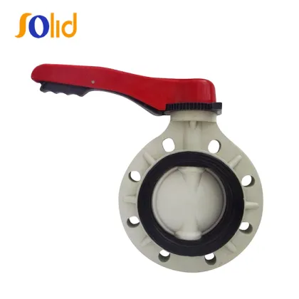 Butterfly Valve /Industrial Plastic Valves/PVC butterfly valve