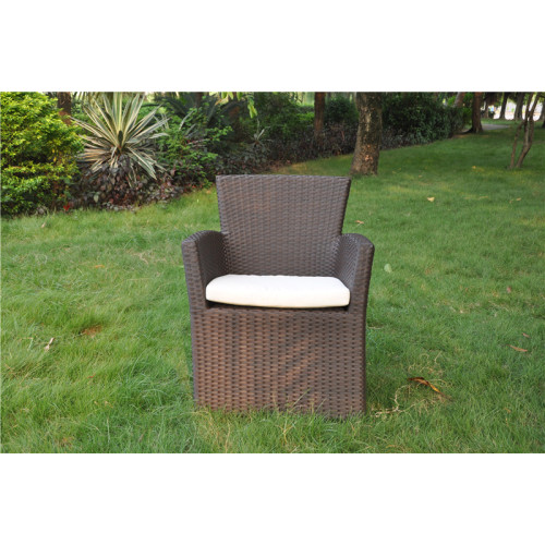 All weather garden PE rattan dining set