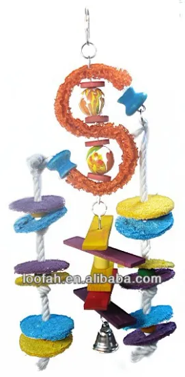 colorful loofah Toys