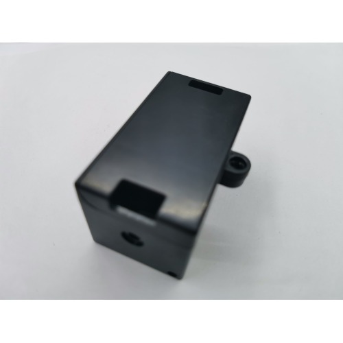 Black ABS Plastic Box with Lid Battery Holder