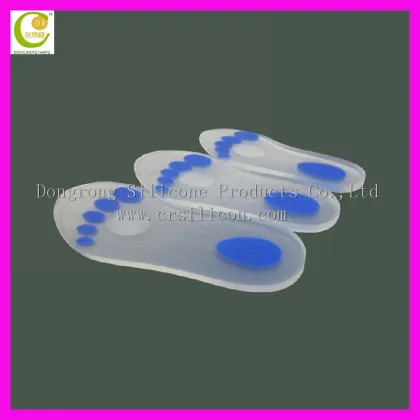 Gel Silicone Tpu Material Shock Absorbing Silicone Gel Insoles For Shoes