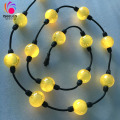 Златно LED топка светлина дискотечно осветление на струните