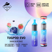 Tugboat Evo 4500 Puffs قابلة للتخلص من العنب