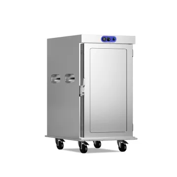 Insulated Food Warmer Holding Cabinet Trolley