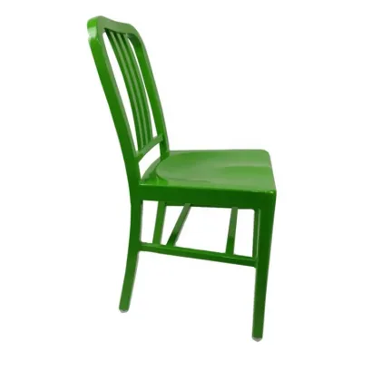 Modern Restaurant Cafe Furniture - Outdoor Metal Industrial Dining Chairs