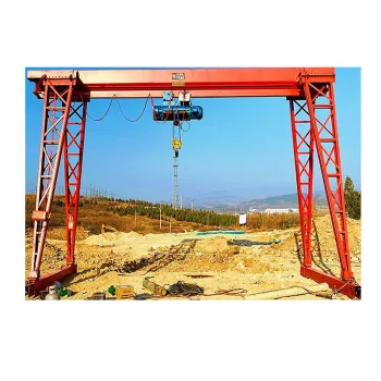 Electric Gantry Crane Frame: Compact, Mobile Crane with Hoist System