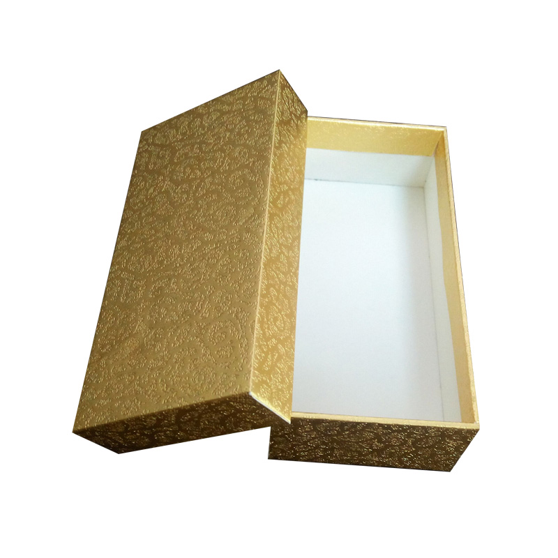 Gold Paper Recycled Eyelash Box False Eyelashes Packaging