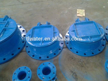 large diameter cast iron flap valve