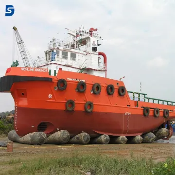 Marine Inflatable Rubber Ship Lifting Airbags for Boat Launching