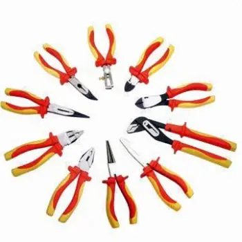 Heavy-duty Pliers, Made of Carbon or Cr-V Steel, Various Colors are Available