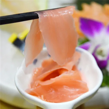 Japanese Traditional Sushi Ginger Slices Pink