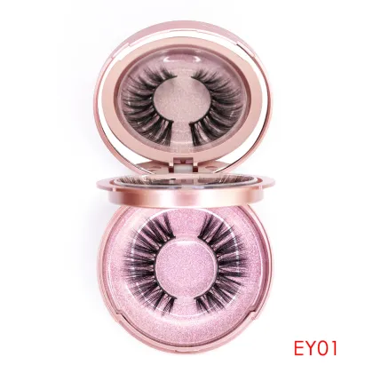 5 Magnetic Eyelashes Set: Natural False Eyelashes, Magnetic Liquid Eyeliner & Tweezer