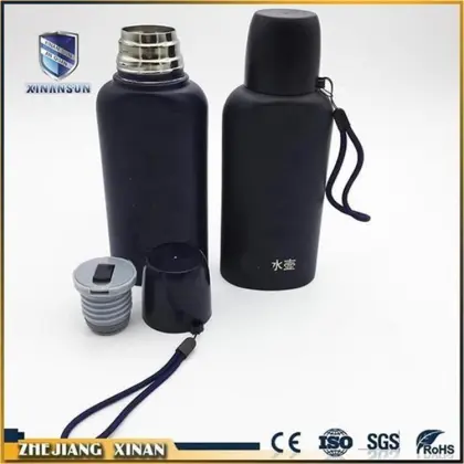 Antiskid insulated portable stainless water bottle