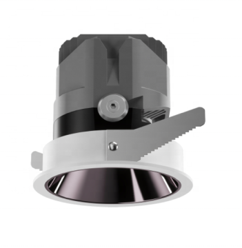 Adjustable Downlight 8 Degree Spotlight - Hotel Project Wall Wash Recessed LED COB Light (7W/12W/25W)