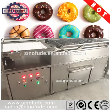 Automatic donut machine Donut frying machine