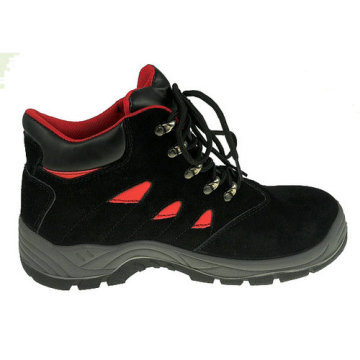 Sepatu Safety Industri Kulit Suede Baja