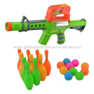 Ping-pong gun set toys