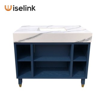 Wiselink с твердой поверхностью тщеславие для ванной комнаты