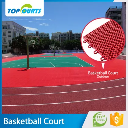 Good price high quality temporary sports flooring basketball outdoor sport court