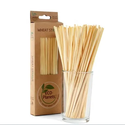 ECO Friendly Wheat Straw Biodegradable Drinking Straws