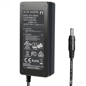 Universal 19V 3.42A Adaptador de energia