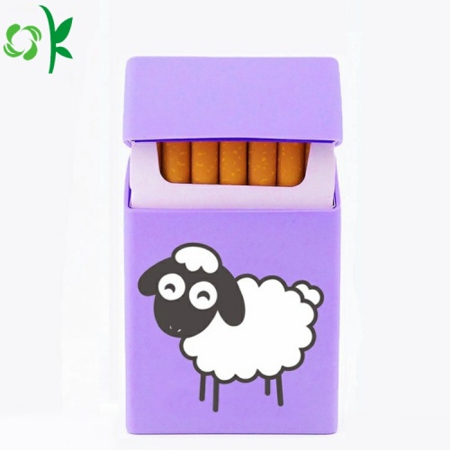 Högkvalitativ Cartoon Silicone Cigarette Case Wholesale