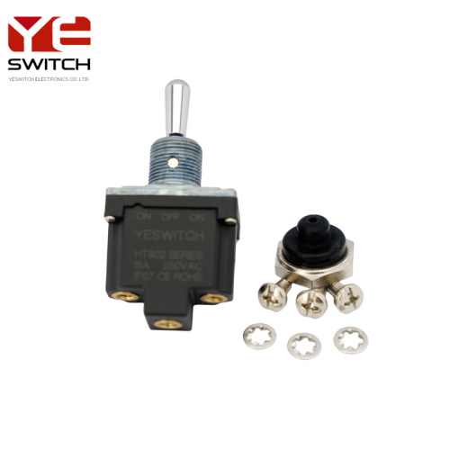 YESWITCH HT802 IP68 SPDT On-OF-OF-ON-ONGE-ONGLE SWITCH VIHCICLE